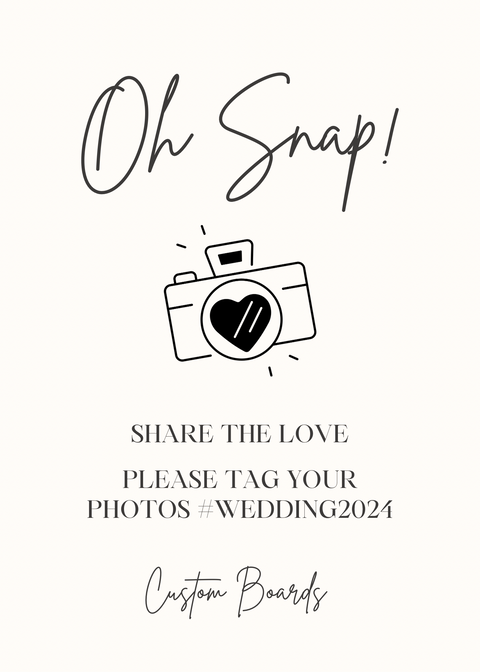 Wedding Signage
