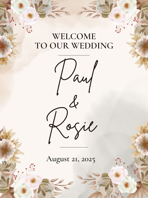 Wedding Signage