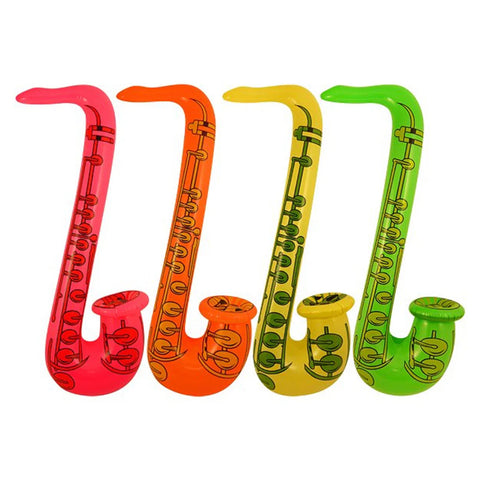 Inflatable Neon Saxophone 75cm